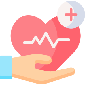 Healthcare Heart in Hand