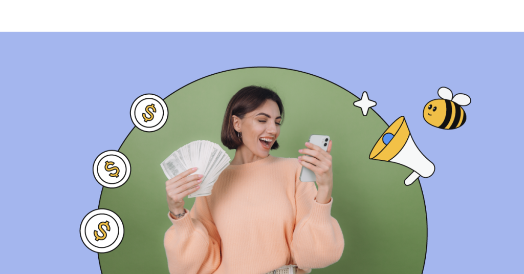 girl with a phone